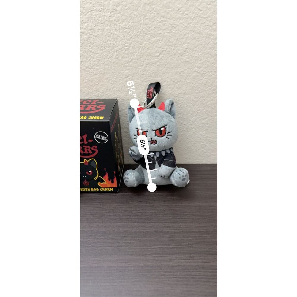 Lucipurrs Cat Devil Blind Box Plush Bag Keychain - Clawdia - Picture 2 of 5